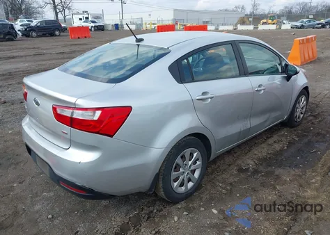2012 Kia Rio Lx z USA, uszkodzony, nr VIN KNADM4A33C6077935